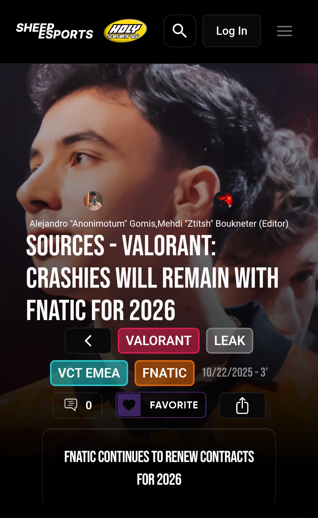 Thumbnail for Crashies stays