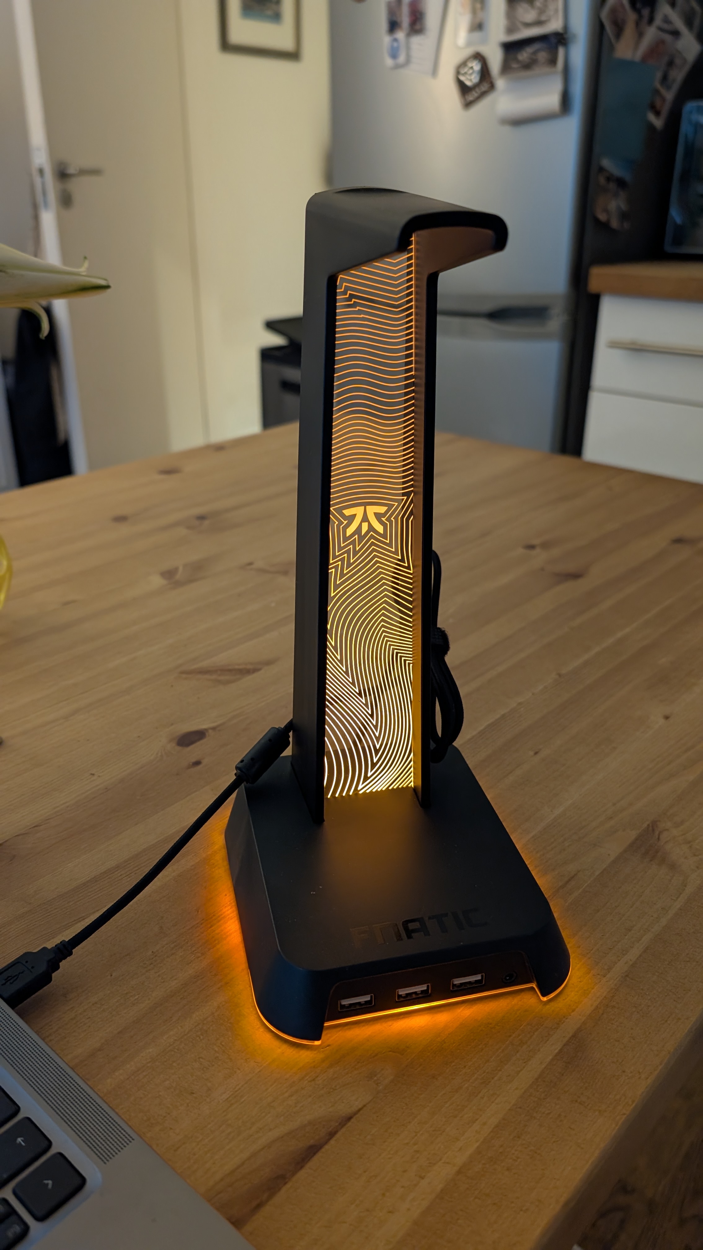Thumbnail for Fnatic Pioneer Headphone stand and docking station 