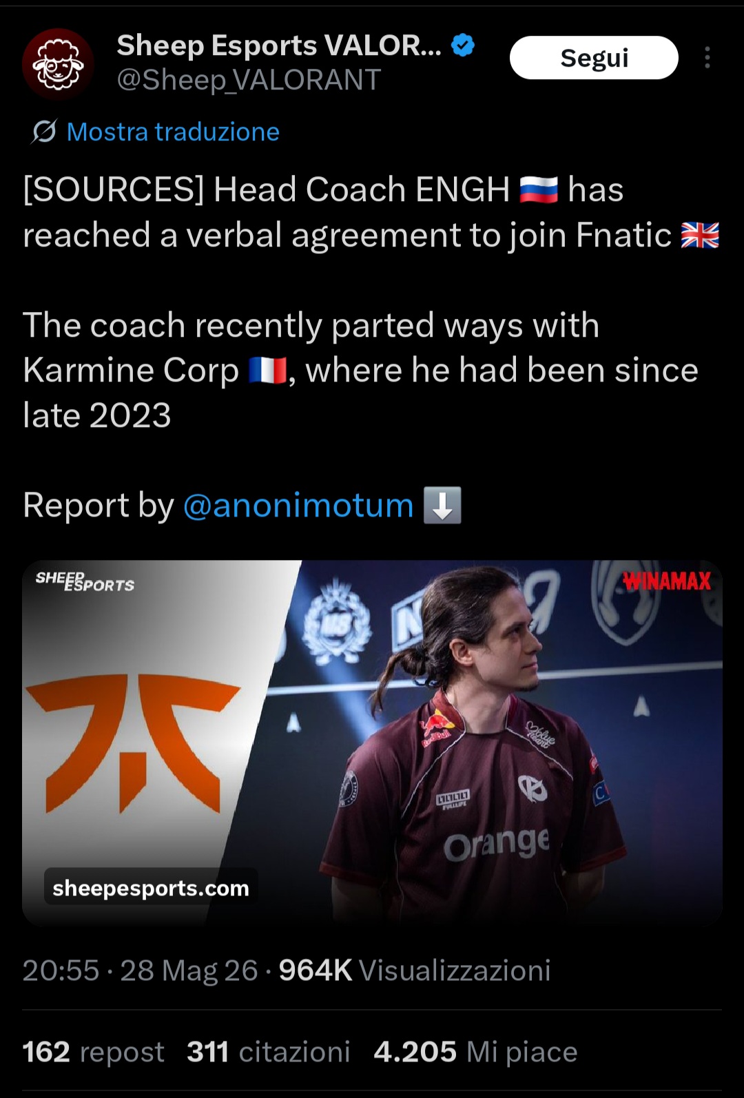 Thumbnail for VAL new Coach