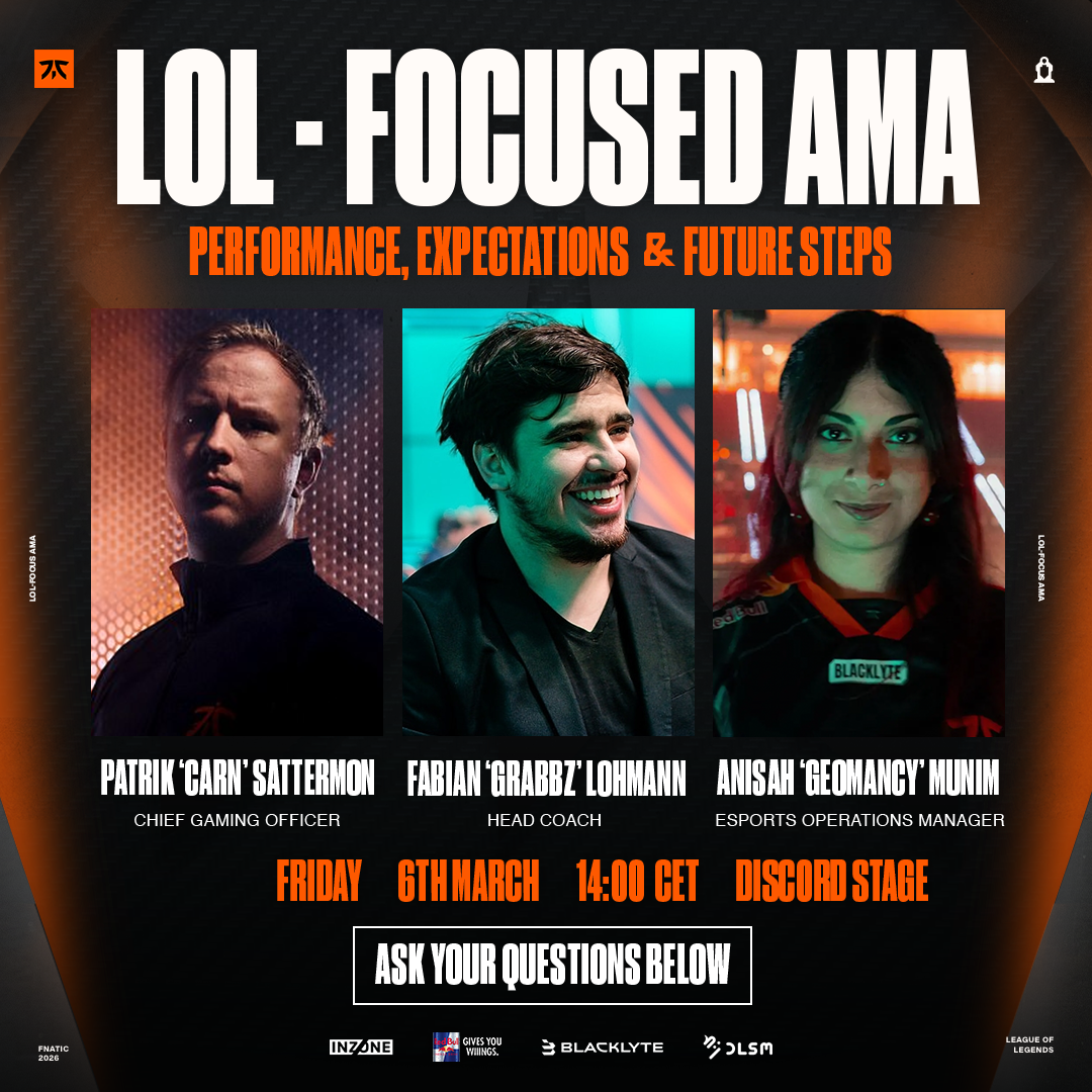 Thumbnail for [AMA] LOL FOCUS: GRABBZ, CARN & GEOMANCY - Ask your questions now!